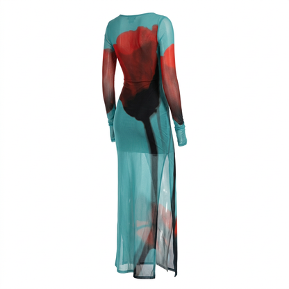 Sexy Slim Fit Long Dress Cover-Ups